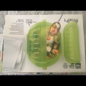 Lekue microwave container